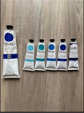 NEW Gamblin Artist Oil Paint Lot – High series artist grade oil paint